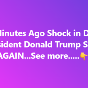 Shock in D.C.: President Donald Trump Shot AGAIN…see more