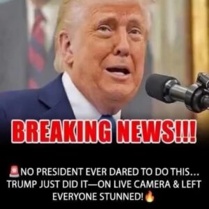 No President Ever Tried This. Trump Just Did — On Live Camera