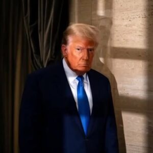 Late-Night Sighting: Trump Spotted With Mysterious Item