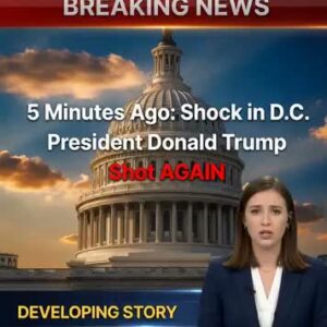🚨BREAKING NEWS!! 😱Shock in D.C.: President Donald Trump Shot AGAIN