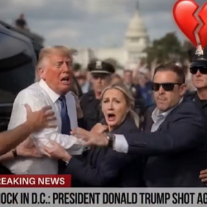 Chaos as the President of the United States was… See more ®