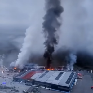 A few hours ago a big fire broke out in M… See more