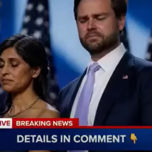 JD Vance with tears in their eyes make the sad announcement