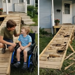 He Built a Ramp for a Child in Need — What the Neighbors Did Next Changed Everything