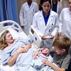As his brother held him for the first time, the baby—believed to be stillborn—let out an unexpected, powerful cry.