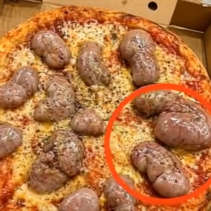 I ordered a pizza in the evening. The delivery driver brought it to me.