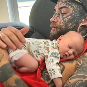 Dad With 240 Tattoos Faces Backlash As People Think He Is A Horrible Father – Then His Wife Reveals The Truth