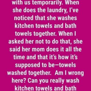 Can You Wash Kitchen Towels and Bath Towels Together?