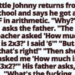 Little Johnny Gets an F in Math