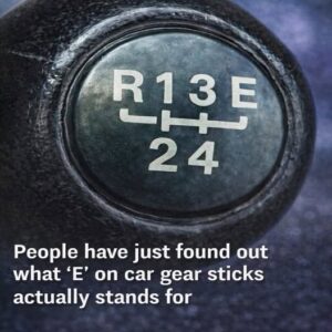 The Simple Explanation Behind the “E” on Certain Car Gear Levers