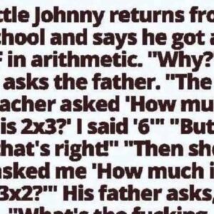 Little Johnny Gets an F in Math