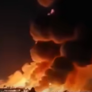 Major Industrial Fire Reported Near Energy Facility as Regional Tensions Continue to Rise