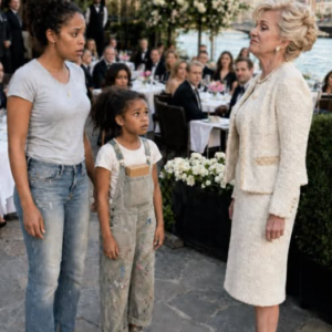 My MIL Lied About Her ‘Casual Barbecue’ So My Daughter and I Would Show up in Old Clothes – But Her Smirk Vanished the Moment My Daughter Handed Her a Gift