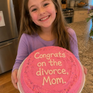 My Daughter Baked Me a “Divorce Cake” — Then I Found a Key Hidden Inside