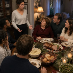 I Cooked Christmas Dinner for 14 Relatives — Then My Mother-in-Law Told Me I Wasn’t Allowed to Sit Down