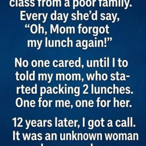 How One Extra School Lunch Changed Two Lives and Inspired a Community Meal Program