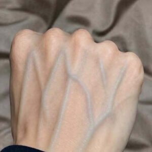If your veins are visible in your hand, it is a signal