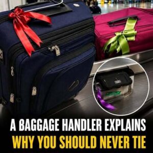 Why Baggage Handlers Say You Should Never Tie a Ribbon to Your Suitcase